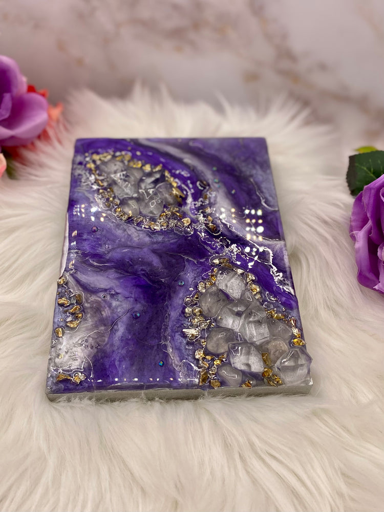 GEODE INSPIRED ART WORK