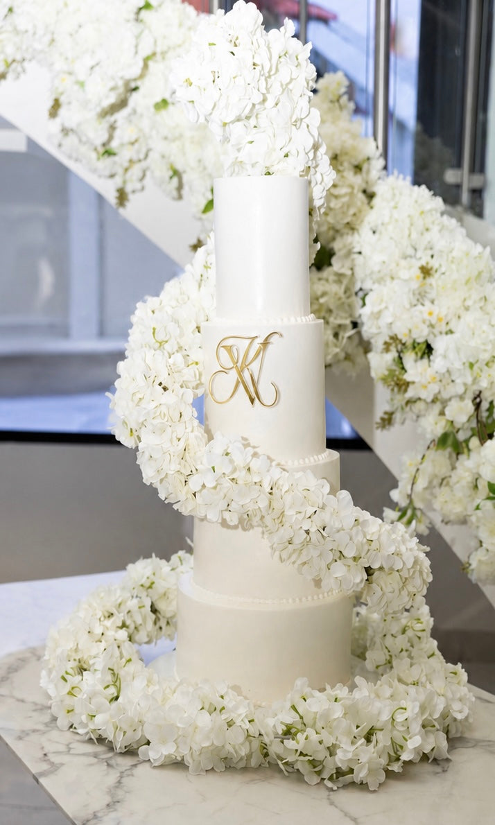 Personalized Cake Charm | Elegant Party Decor | Modern Cake Charm