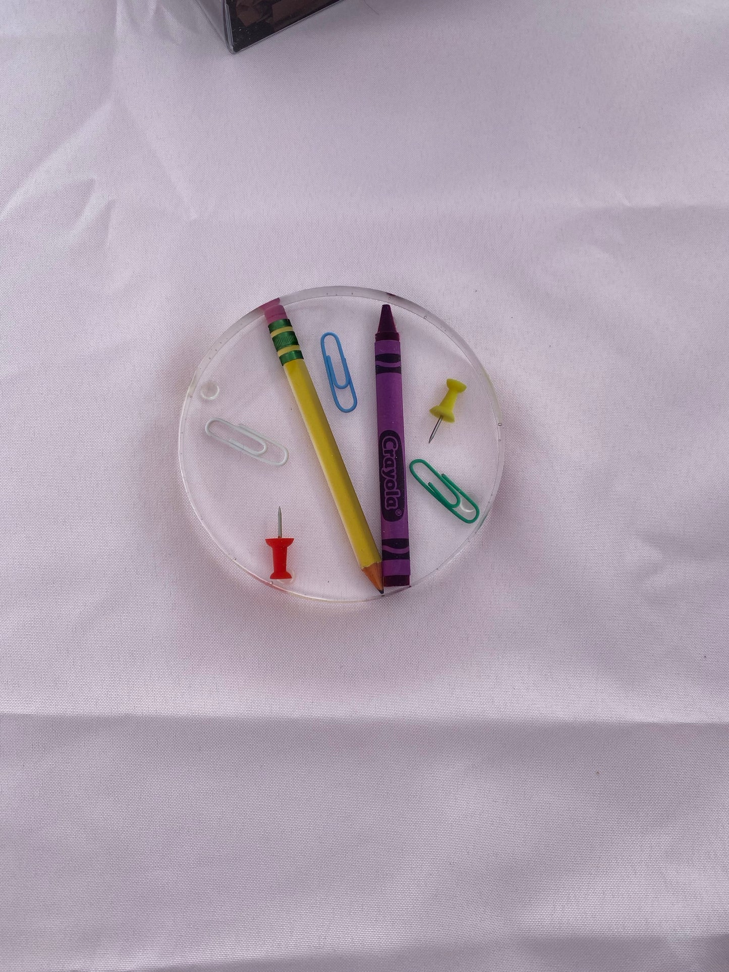 School Supply Coaster