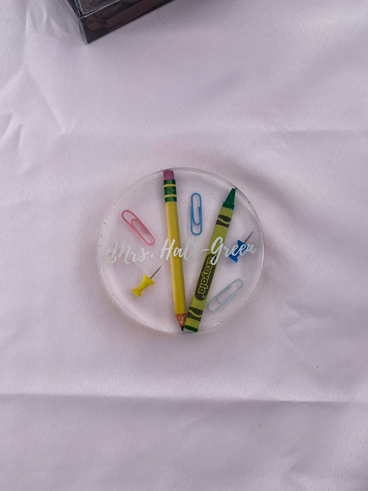 School Supply Coaster